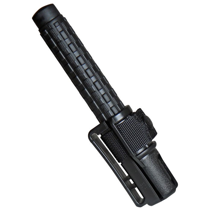 ESP, Teleskopschlagstock, Abwehrstock, BH-2 Profiholster, Gummigriff